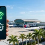 Fort Lauderdale airport eSIM connection at FLL terminal
