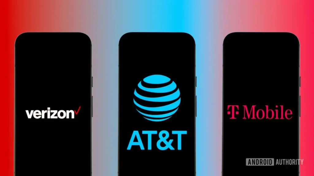 Smartphone showing cellular signals to choose the best eSIM network in Miami.