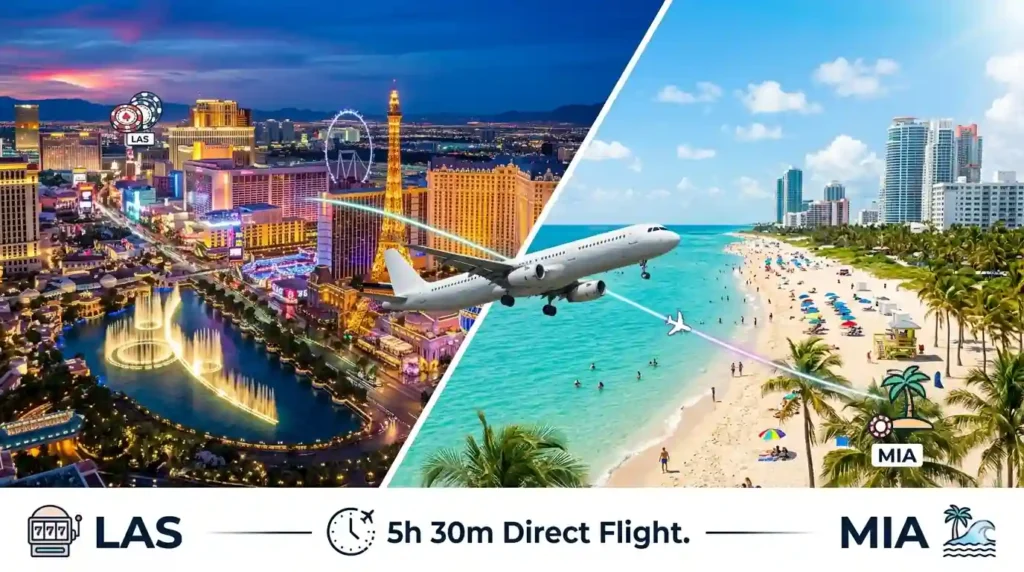 Travel guide from Las Vegas to Miami