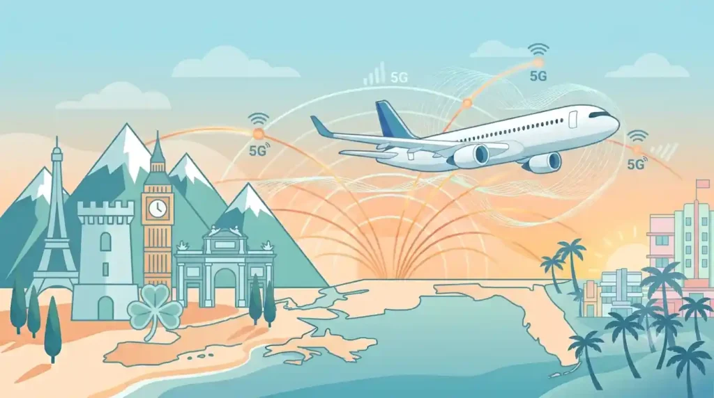 Direct flights from europe to miami routes airline network map