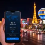 Best eSIM for Las Vegas (2026): Top Harry Reid (LAS) 5G Plans & Inside Casino Coverage eSIM Las Vegas 5G mobile data on the Strip