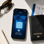Travel eSIM: The Ultimate Guide to Global Mobile Data & Connectivity Travel eSIM QR code activation on a modern smartphone screen for global data