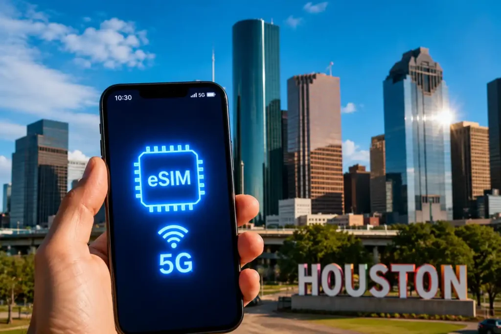 Best eSIM Houston Data Plans